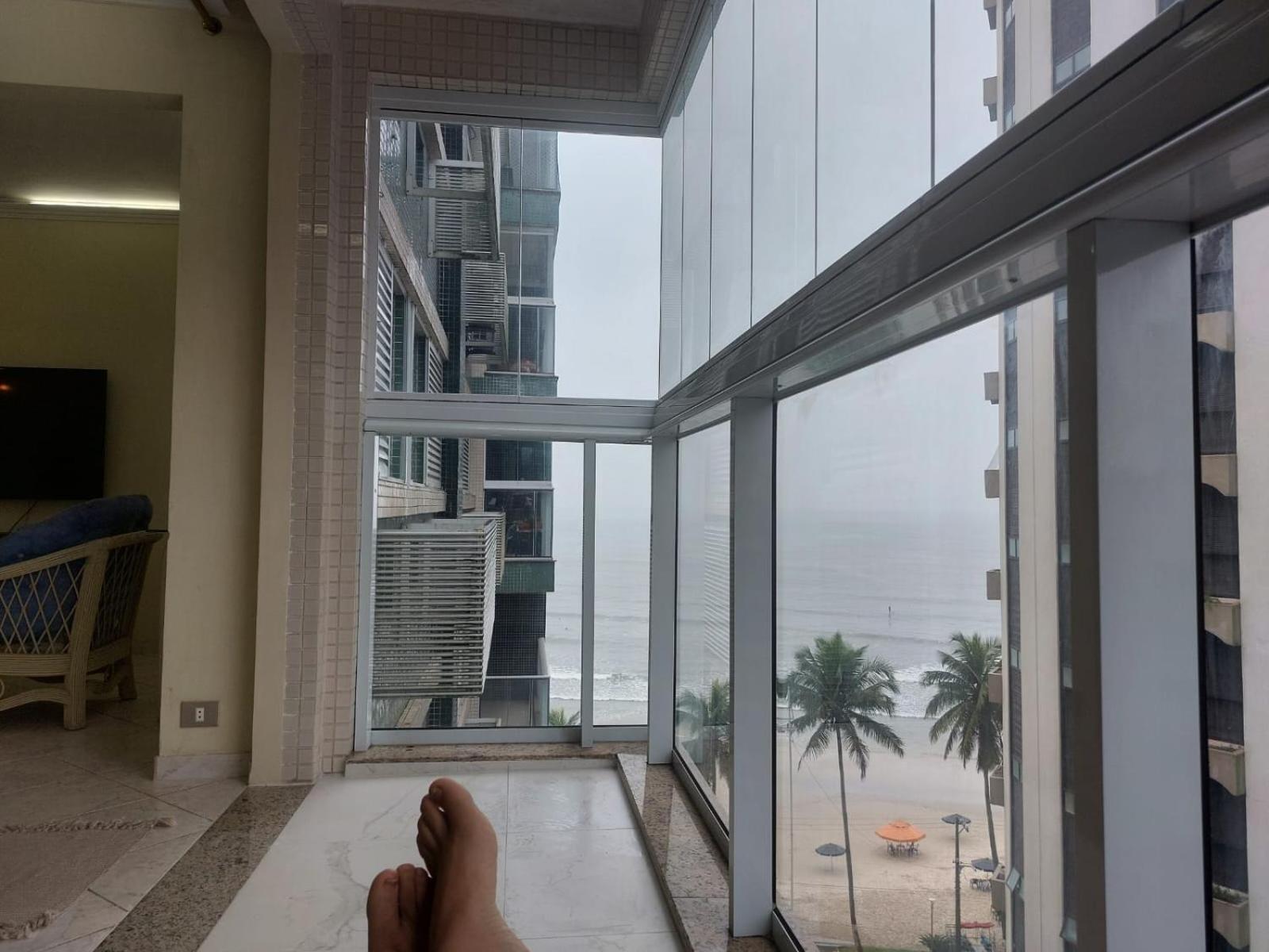 Apartamento Com Vista Mar Guarujá Eksteriør billede