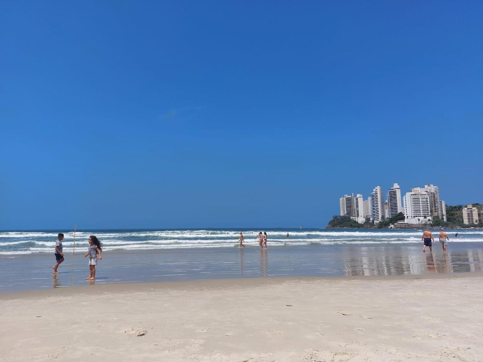Apartamento Com Vista Mar Guarujá Eksteriør billede