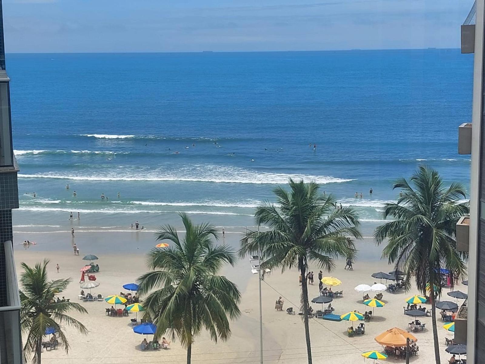 Apartamento Com Vista Mar Guarujá Eksteriør billede